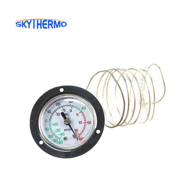 2-1/2 HVAC Remote Reading Thermometer w/ Front Flange